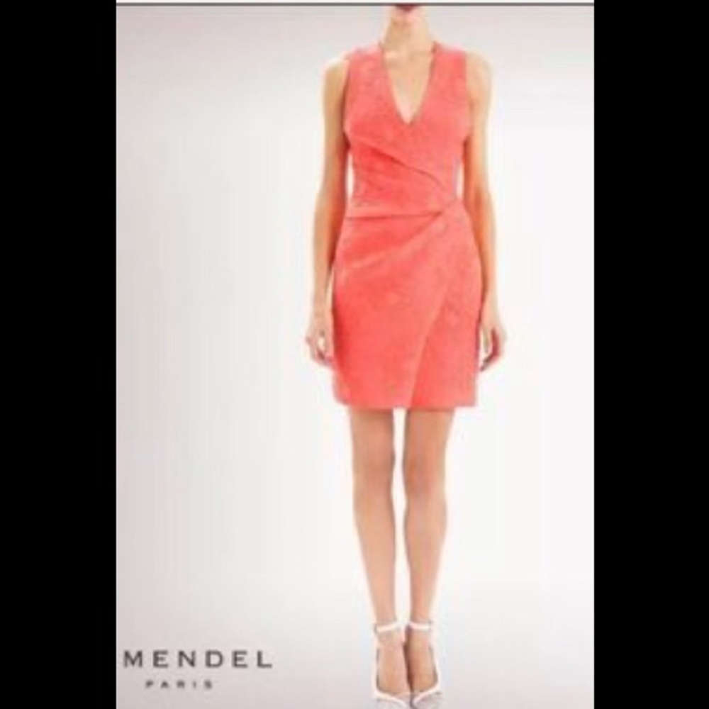 J. Mendel. Size 4. Orange dress